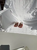 Baby chicks butterfly red