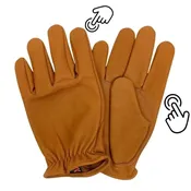 Bad Billy Tan Goatskin Gloves