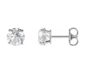 14K White Gold 1ctw Diamond Studs
