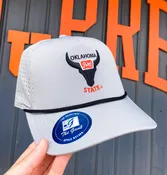 Oklahoma State Skull Rope Hat