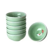 2.5" Koi Fish Kung Fu Tea Cup