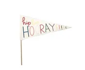 HIP HIP HOORAY PENDANT BANNER 14.5 X 7