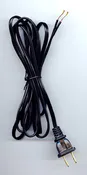 12 ft. Black Floor Lamp Cord Set