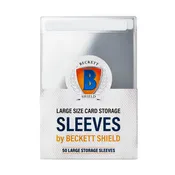 100 Beckett Shield Semi Rigids - 2 - 50 count packs (For Grading Submissions)