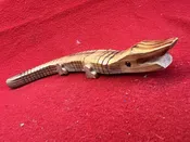 Wooden Articulating Toy Alligator