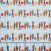 Apres Ski - Ski Winter Fun Multi Yardage
