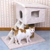 Cat Tree House Woodworking Plan
