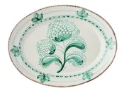 Abigails Casa Nuno Green/White Platter