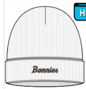 St. Bonaventure Bonnies Polar Cuff Beanie-White