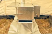 The Riley Colt Tent Stove Package — Beckel Canvas Products