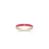 167 Enamel Ring in 18ct Yellow Gold