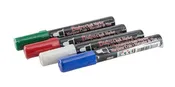 Uchida Bistro Chalk Markers Dry Erase Markers | RED BLUE WHITE GREEN | Erasable (MW5314)