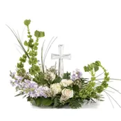 Glass Cross Arrangement