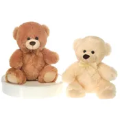 10IN 2 ASST. SITTING BEARS WITH RIBBON