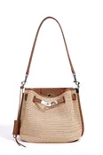 Capri Woven Shoulder Bag
