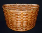 Amish Collectible Handmade Primitive Medium Country Wall Hanger Mail Basket