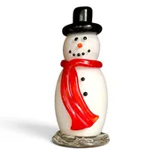 Snowman -Red Scarf