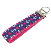 Anchors & Hearts Keychain Charm