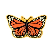 Butterfly sticker