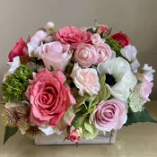 Garden Romance - Silk Floral Arrangement