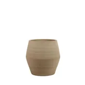 Beige Construct Pot S