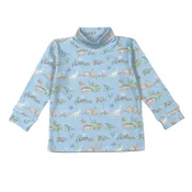 Baby Loren Boys Dino Friends Turtleneck
