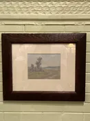 H. R. Burdick Landscape Watercolor