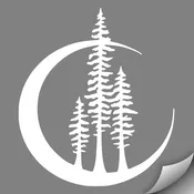 Crescent Tree Decal