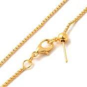 Adjustable Box Chain Necklace - 23.5"