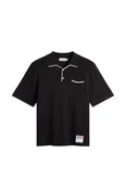 30Y Jesper Retro Relaxed Polo / Black