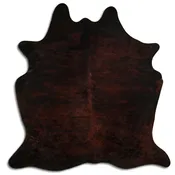 7.5 Ft X 7 Ft Genuine Brazilian Cowhide Skin Rug by Hilason | Hair-On Leather Home Décor Carpet