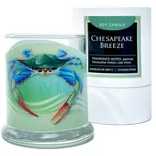 New! Luxury Soy Candle, Chesapeake Breeze Fragrance with Gift Packaging