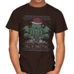 Call of Christmas | Cthulhu Holiday Tee | RIPT Apparel