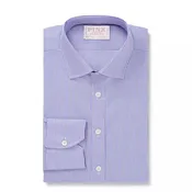Blue & Navy Slim Fit Bengal Twill Stripe Dress Shirt