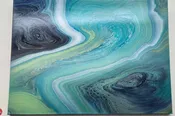 Blue Painting — Books on the Vine