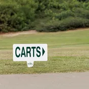 1/8" Single Spike Aluminum Fairway Signs