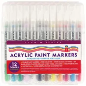 Studio Series Acrylic Paint Marker Set (12-piece)