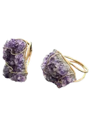 Amethyst Napkin Rings (Set of 2)