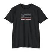 Adrenaline Distressed Flag Tee