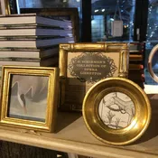 3x3" Square Gold Frame