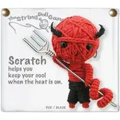 String Doll Gang Keychain - Scratch