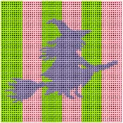 Halloween Flying Witch Kit - Pastel