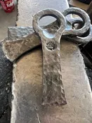 hand forged bottle opener — 307 Forge