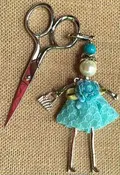Doll Scissor Fob