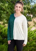 Across Town Adventures Top - Emerald* LAST ONES FINAL SALE *