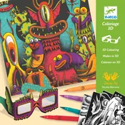 3D Coloring Funny Friends