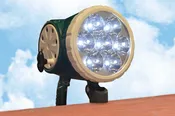 Hand Crank Spotlight Playset Accessory