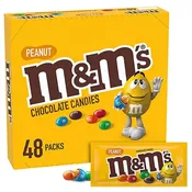 M&M Peanut Chocolate Candies 1.74 oz Bag – Case of 48