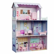 12" Pink Dreamland Tiffany Dollhouse