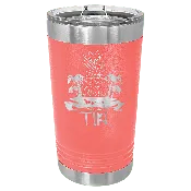 16 oz. Stainless Steel Pint with Slider Lid